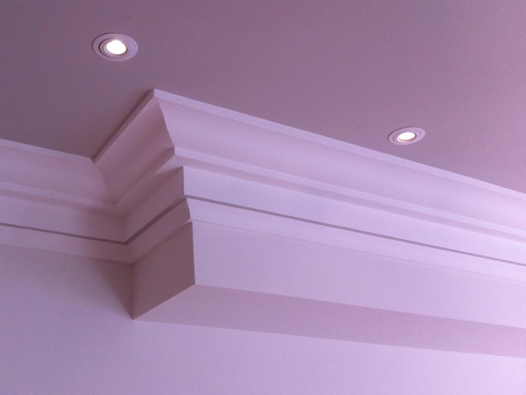 Contemporary plaster cornices created for a client in the Preston area Photo - Contemporary plaster cornices created for a client in the Preston area